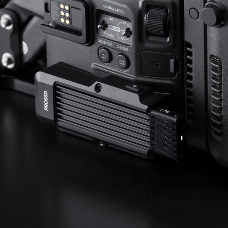 Original PROSSD 1TB External Solid State Drive for DJI Ronin 4D / Inspire 3, Image Transfer Accessories by DJI