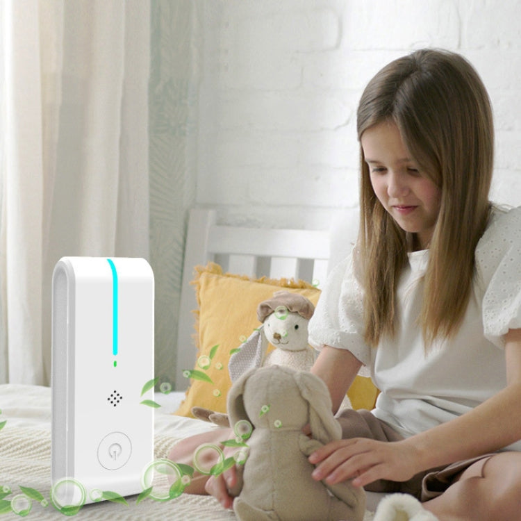 JHQ-12S Negative Ion Formaldehyde Removal Air Purifier Room Deodorizer, Spec: EU Plug(White) by buy2fix