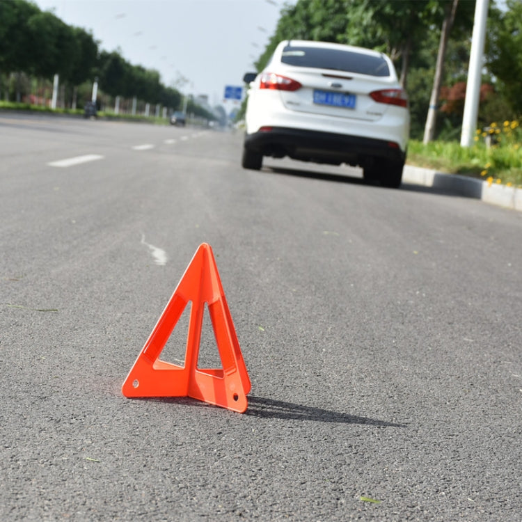 Car Breakdown Parking Triangle Reflective Warning Sign - Reflective Material by buy2fix | Online Shopping UK | buy2fix