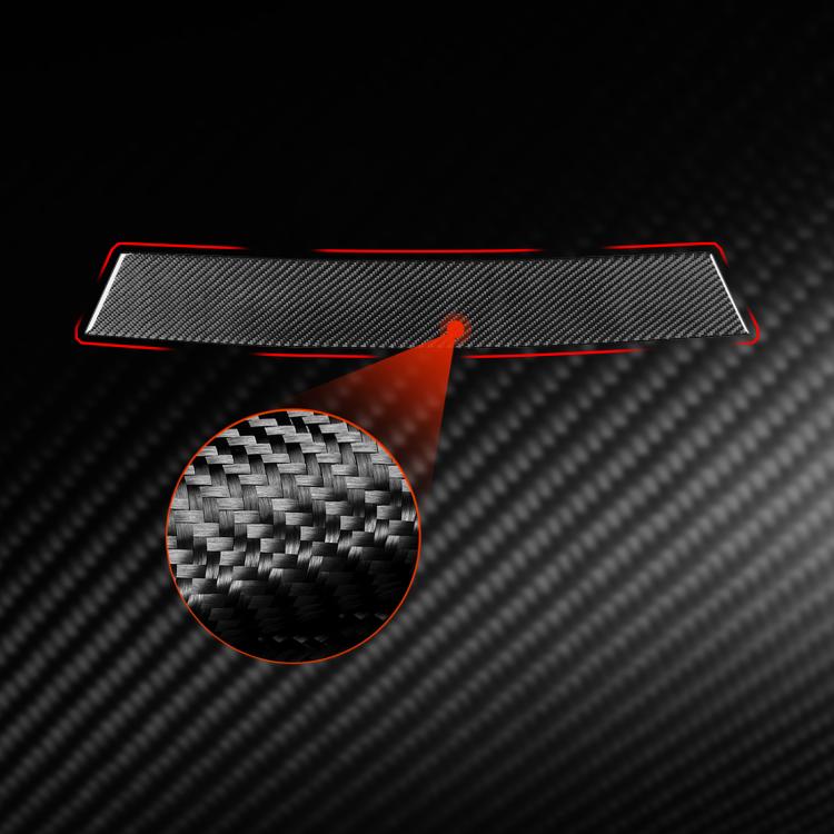 For 2019-2024 BMW 8 Series G14 Universal External Rear Guard Plate Sticker(Red) - Car Interior Mouldings by buy2fix | Online Shopping UK | buy2fix