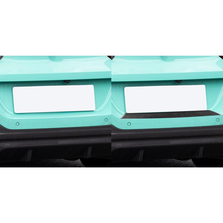 For 2019-2024 BMW 8 Series G14 Universal External Rear Guard Plate Sticker(Red) - Car Interior Mouldings by buy2fix | Online Shopping UK | buy2fix