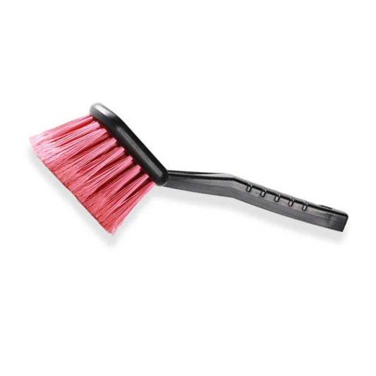 W-0272 Multifunctional Long Hair Cleaning Soft Car Tire Brush(Red) by buy2fix
