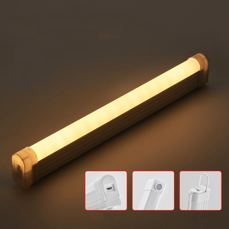 32cm Handheld Light Stick Three-color Changing Light USB Rechargeable Emergency Light Tube Fill Light 1500 mAh, Color: Blue Pink Purple Light - LED Blubs & Tubes by buy2fix | Online Shopping UK | buy2fix