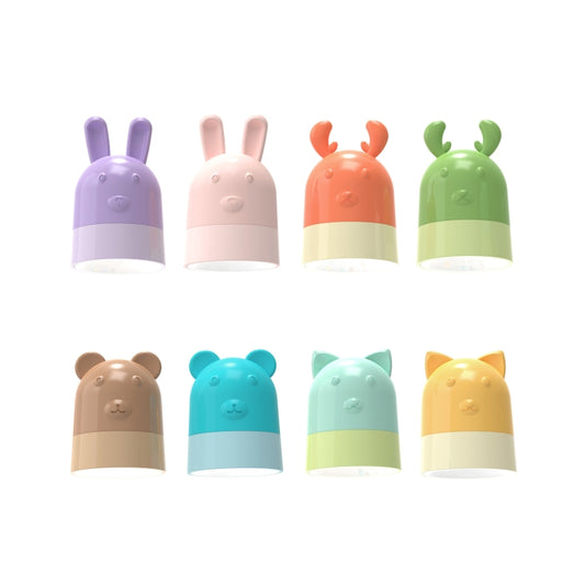 KD201 Portable Lamp Hanging Neck Reading LED Night Light, Style: Little Deer (Blue+Brown) by buy2fix