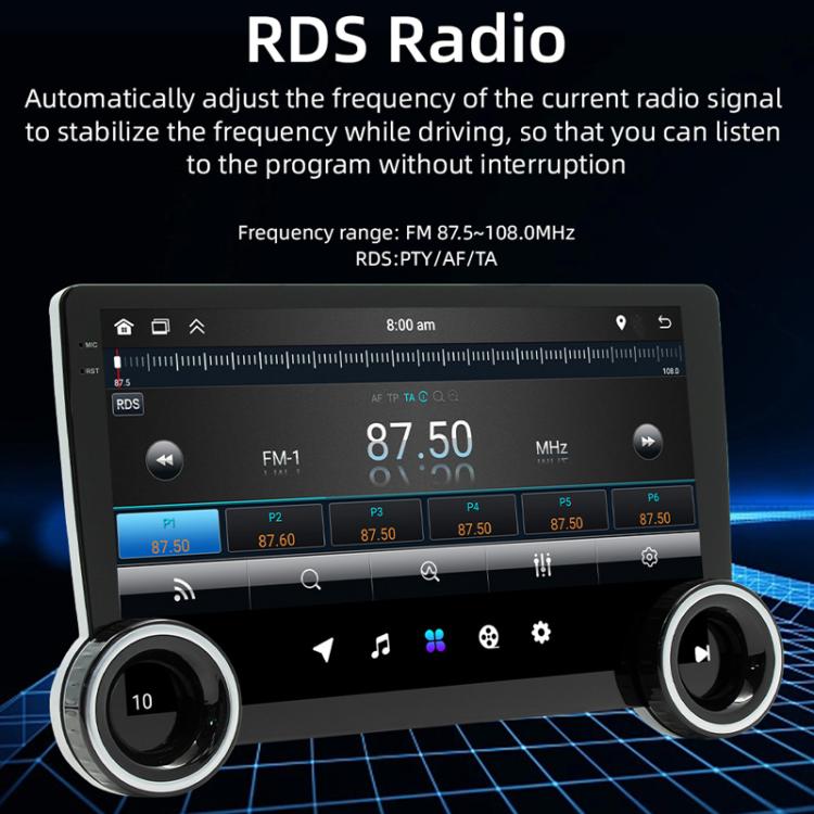 10.1 inch IPS Display + 2.5D Touch Screen Bluetooth FM Radio Car Navigation Machine, Memory: 1+32G - Car MP3 & MP4 & MP5 by buy2fix | Online Shopping UK | buy2fix