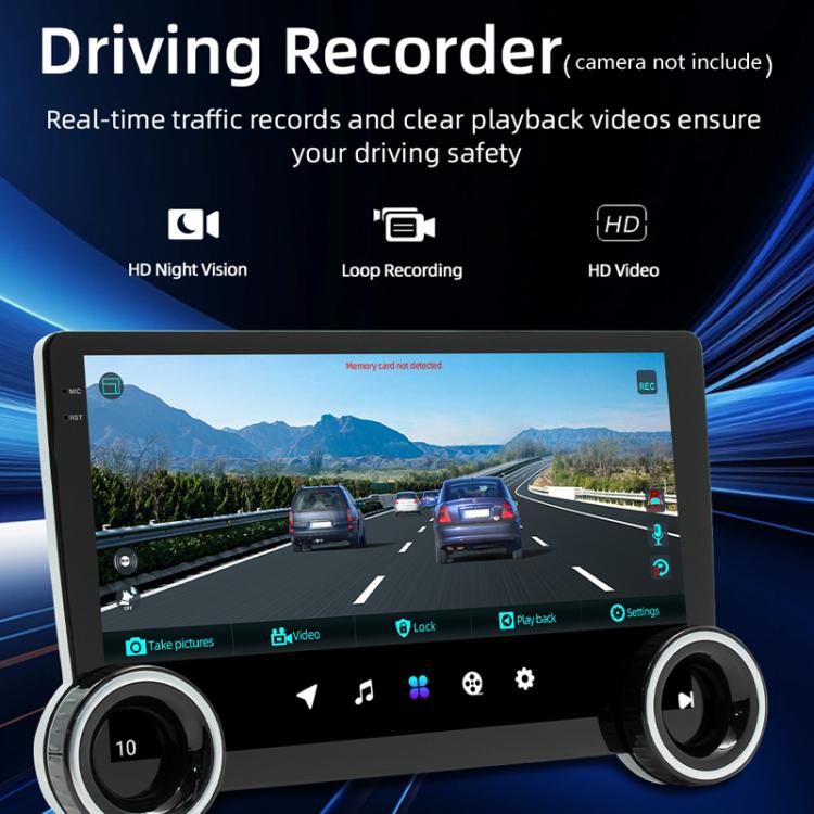 10.1 inch IPS Display + 2.5D Touch Screen Bluetooth FM Radio Car Navigation Machine, Memory: 1+32G - Car MP3 & MP4 & MP5 by buy2fix | Online Shopping UK | buy2fix