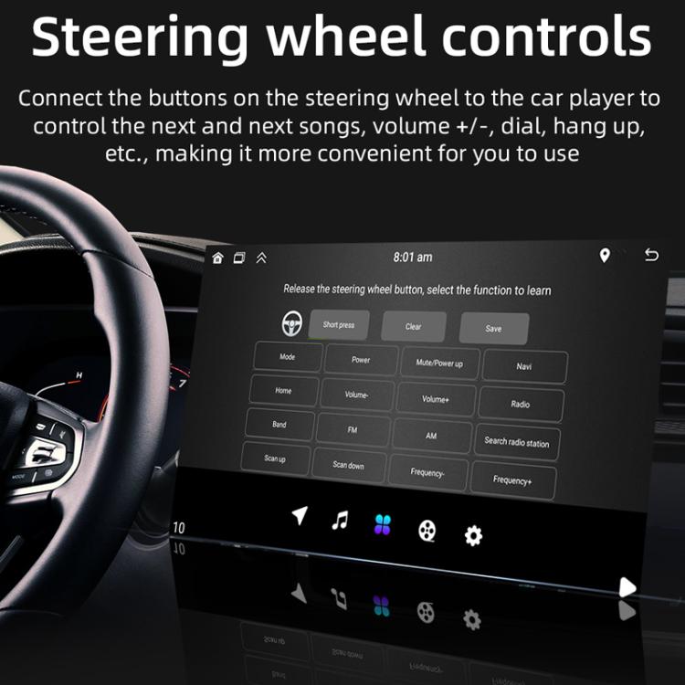 10.1 inch IPS Display + 2.5D Touch Screen Bluetooth FM Radio Car Navigation Machine, Memory: 2+32G - Car MP3 & MP4 & MP5 by buy2fix | Online Shopping UK | buy2fix