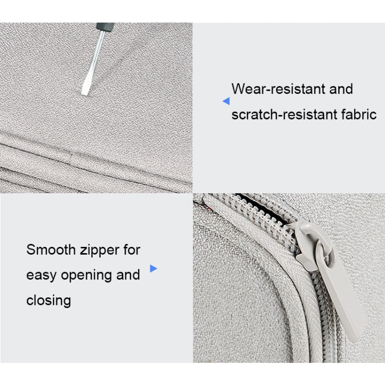 SM13 Multifunctional Digital Accessories Waterproof and Shock-absorbing Storage Bag(Pink) by buy2fix