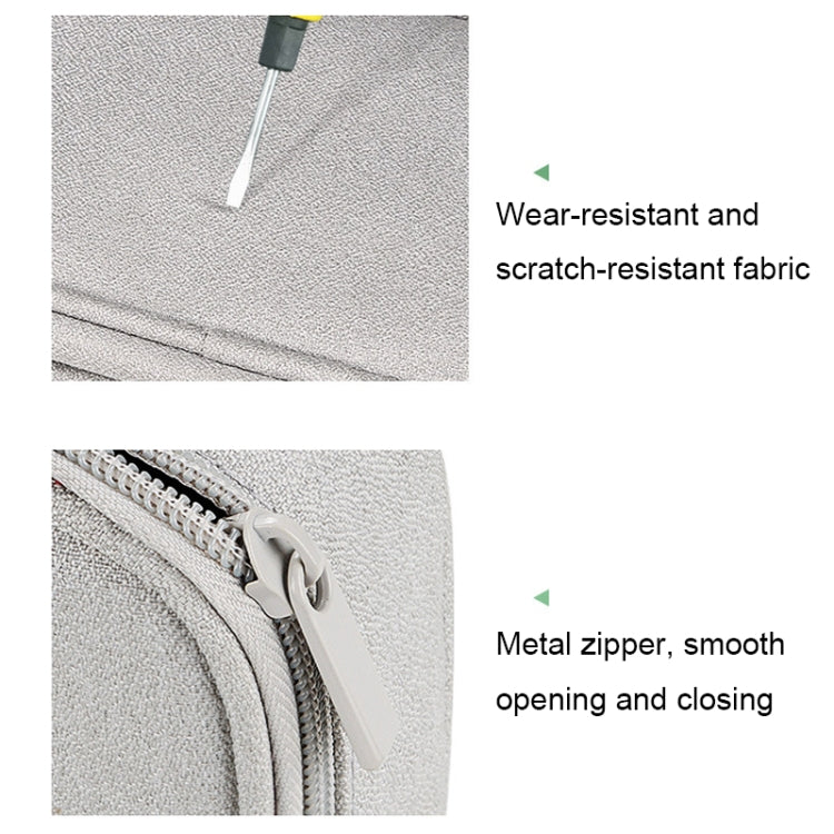 SM03DZ Waterproof Wear-resistant Digital Accessories Storage Bag(Dark Gray) by buy2fix