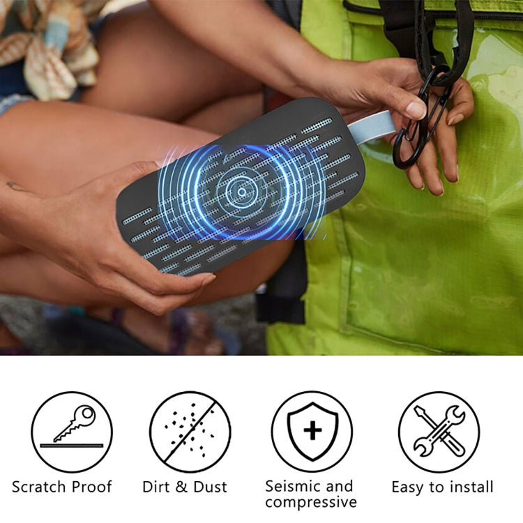 EBSC2131 For Bose Soundlink Flex Bluetooth Speaker Dustproof Silicone Protective Cover(Black) - Protective Case by buy2fix | Online Shopping UK | buy2fix