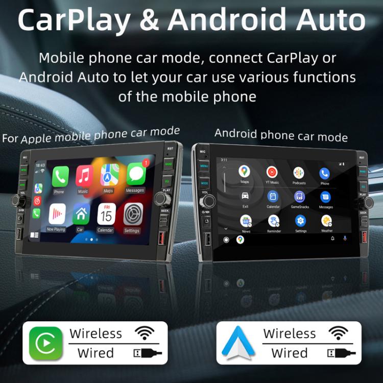 8 inch Bluetooth FM Radio Car MP5 Android Navigation Machine, Memory: 2+32G - Car MP3 & MP4 & MP5 by buy2fix | Online Shopping UK | buy2fix