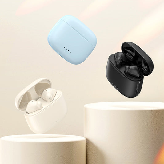 REMAX CozyBuds 2E ENC Dual-microphone Noise Canceling Wireless Bluetooth Headphones(Blue) by REMAX