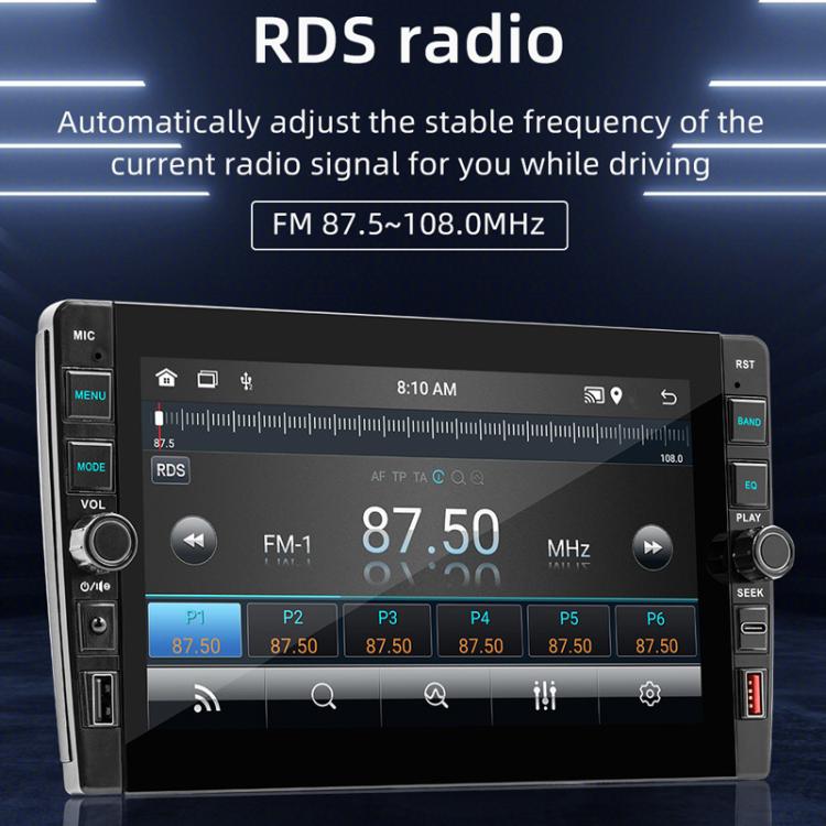 9 Inch Bluetooth FM Radio Car MP5 Android Navigation Machine, Memory: 1+32G - Car MP3 & MP4 & MP5 by buy2fix | Online Shopping UK | buy2fix