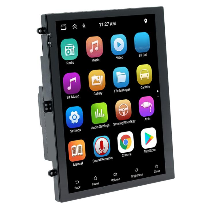 9.7 inch Vertical Screen Bluetooth Radio Android 13 GPS Navigation Device, Memory: 1+32G - Car MP3 & MP4 & MP5 by buy2fix | Online Shopping UK | buy2fix