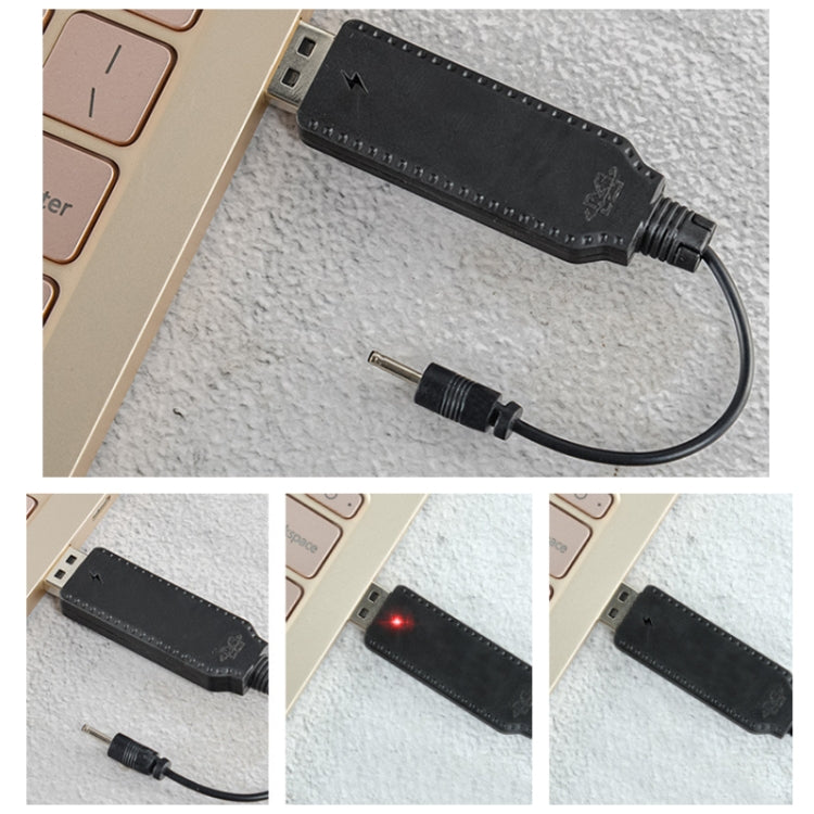 3.7V 2.0 Straight Header Lithium Battery Charging Cable With Reverse Polarity Protection(10cm) by buy2fix