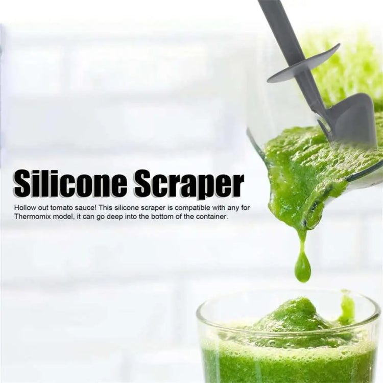 For Thermomix TM6 TM5 Silicone Rotary Scraper Manual Spatula - Food Disposer Parts by buy2fix | Online Shopping UK | buy2fix