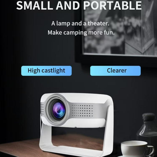 T269 Pro 1280x720P Smart Projector WiFi 6 4K Android 11 System Home Cinema US Plug - LED Projector by buy2fix | Online Shopping UK | buy2fix