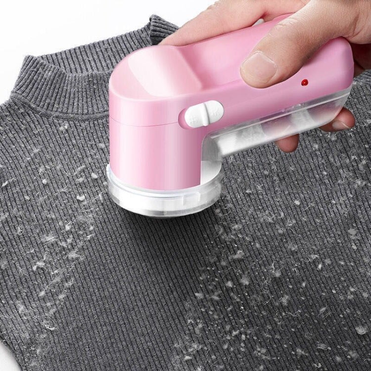 JJY-201 Charging Hair Ball Prunter Home Sweater Tweed Coat Shaver, Style: USB Charging (Orange) - Sponges, Cloths & Brushes by buy2fix | Online Shopping UK | buy2fix