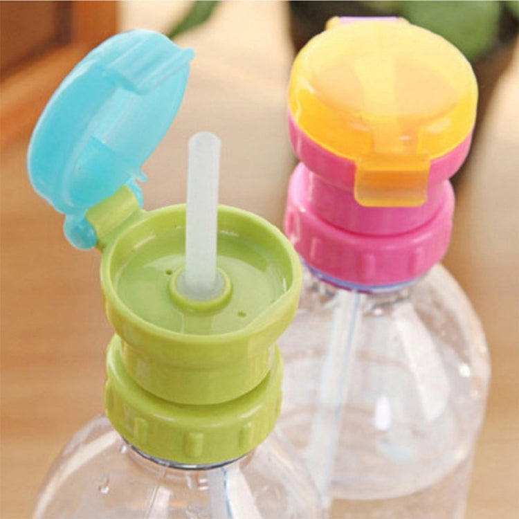 2pcs CJ07205 Baby Straw Lids Portable Drinking Straw Lids for Children(Pink) by buy2fix