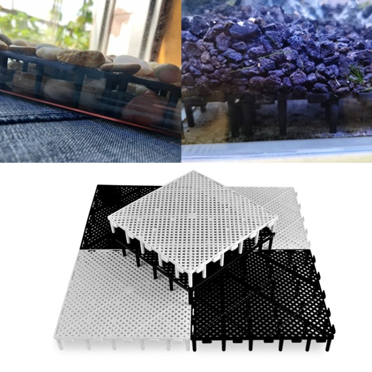 8pcs Fish Tank Bottom Filter Board Sand Mat(Black Socket) - Filters & Accessories by buy2fix | Online Shopping UK | buy2fix