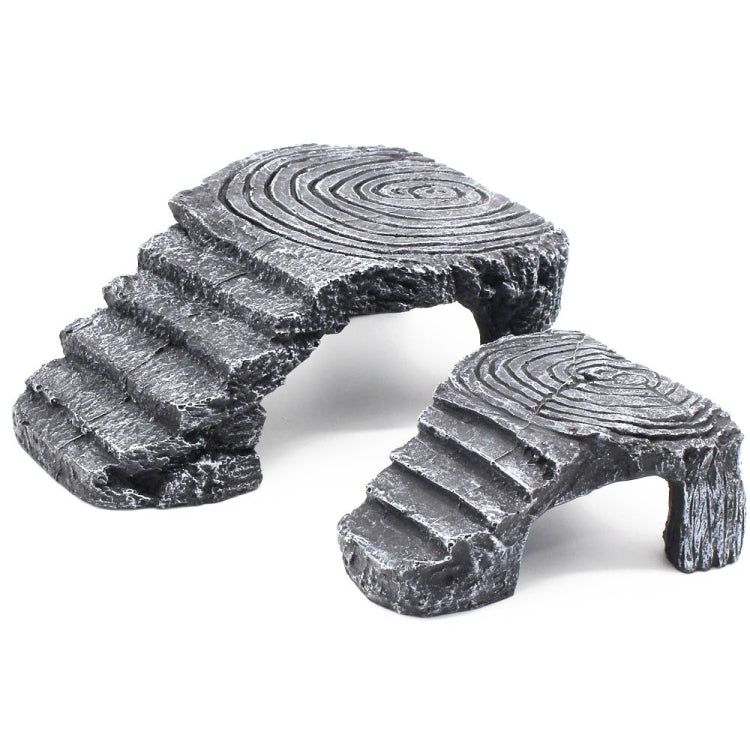 Large Turtle Aquascape Climbing Platform Reptile Hiding Cave Three Legged Turtle Platform - Reptile Supplies by buy2fix | Online Shopping UK | buy2fix