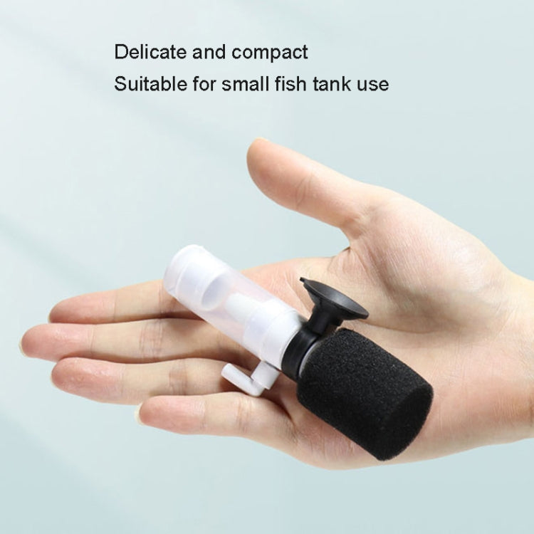 MB-201 Small Fish Tank Aquarium Mini Pneumatic Filter Oxygenator - Air Pumps by buy2fix | Online Shopping UK | buy2fix