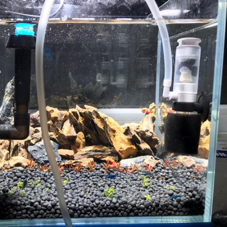 MB-201 Small Fish Tank Aquarium Mini Pneumatic Filter Oxygenator - Air Pumps by buy2fix | Online Shopping UK | buy2fix