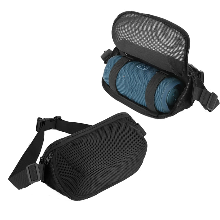Universal Bluetooth Speaker Messenger Bag Chest Bag Handbag For JBL Flip Series/UE BOOM 3/Beats Pill Etc(Black) - Protective Case by buy2fix | Online Shopping UK | buy2fix