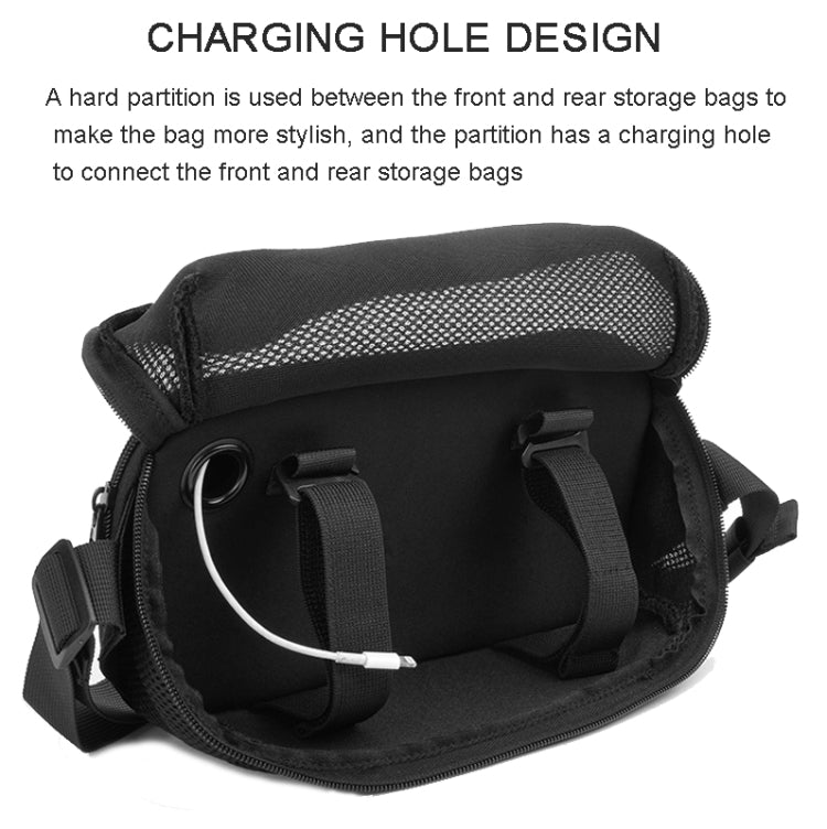 Universal Bluetooth Speaker Messenger Bag Chest Bag Handbag For JBL Flip Series/UE BOOM 3/Beats Pill Etc(Black) - Protective Case by buy2fix | Online Shopping UK | buy2fix