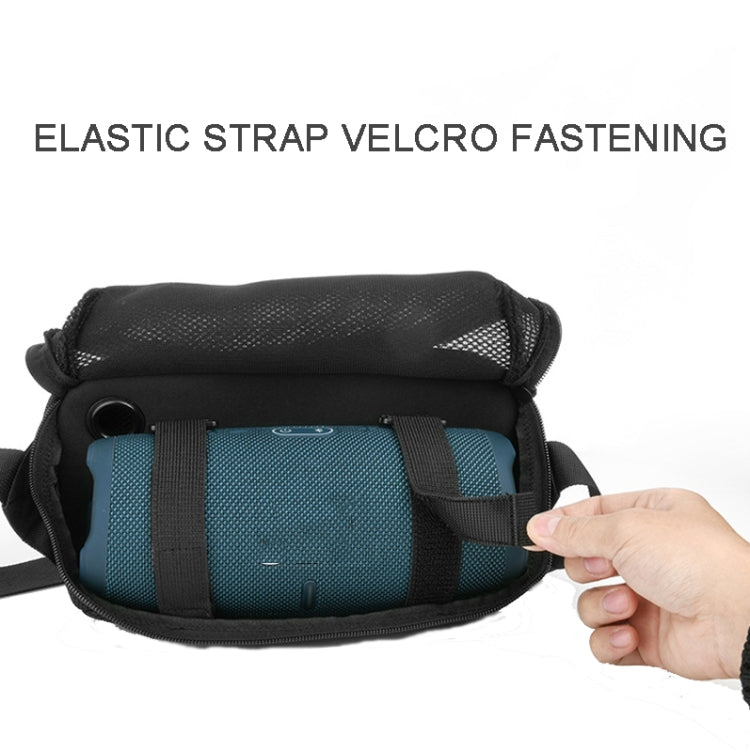 Universal Bluetooth Speaker Messenger Bag Chest Bag Handbag For JBL Flip Series/UE BOOM 3/Beats Pill Etc(Black) - Protective Case by buy2fix | Online Shopping UK | buy2fix