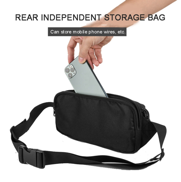 Universal Bluetooth Speaker Messenger Bag Chest Bag Handbag For JBL Flip Series/UE BOOM 3/Beats Pill Etc(Black) - Protective Case by buy2fix | Online Shopping UK | buy2fix