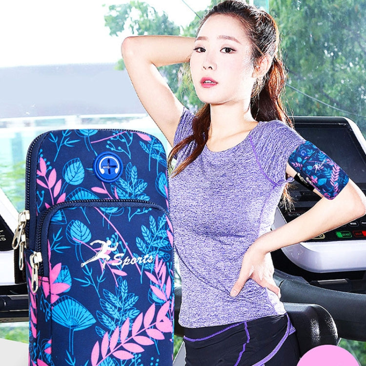 BO28 Running Mobile Phone Arm Bag Outdoor Wrist Bag(Cyan) - 4.0 ~ 5.5 inch by buy2fix | Online Shopping UK | buy2fix