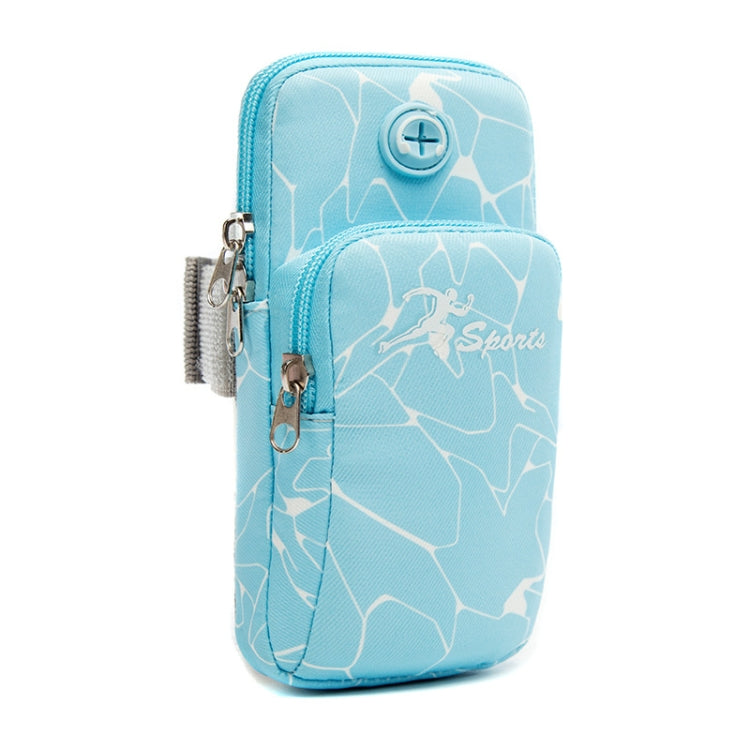 B090 Outdoor Sports Waterproof Arm Bag Climbing Fitness Running Mobile Phone Bag(Small Sky Blue) - 4.0 ~ 5.5 inch by buy2fix | Online Shopping UK | buy2fix