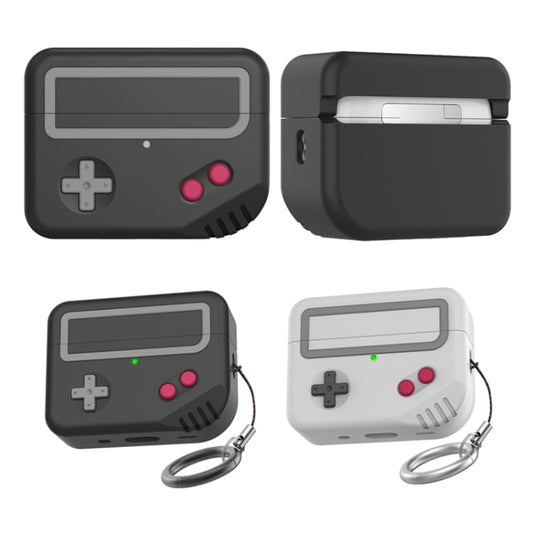 For AirPods Pro 2 AhaStyle PT-JY07 Split Silicone Cartoon Earphone Protective Case(Gray) by AhaStyle