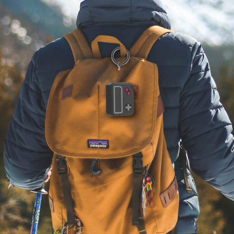 For AirPods Pro 2 AhaStyle PT-JY07 Split Silicone Cartoon Earphone Protective Case(Black) by AhaStyle