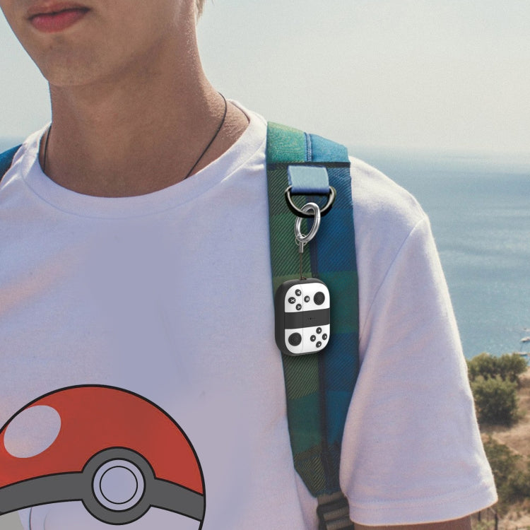 For AirPods Pro 2 AhaStyle PT-JY08 Split Silicone Cartoon Earphone Protective Case(Black And White) by AhaStyle