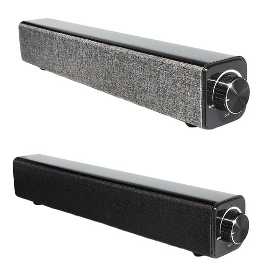 BT808 20W Desktop Computer Bluetooth Speaker 3D Stereo Sound Effect Home Speaker(Black) - Desktop Speaker by buy2fix | Online Shopping UK | buy2fix