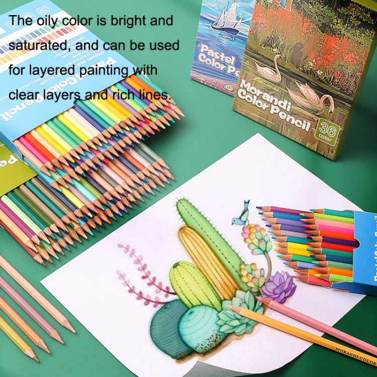 36 Colors Oily Bright Color Pencil Studio Special Set Macaron by buy2fix
