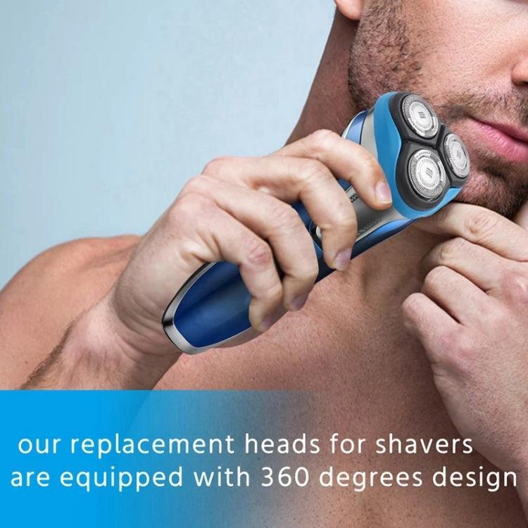 For Philips AT/PT Series Razor Integral Head with HQ8 Double-layer Blades(Red) - Shavers Parts by buy2fix | Online Shopping UK | buy2fix