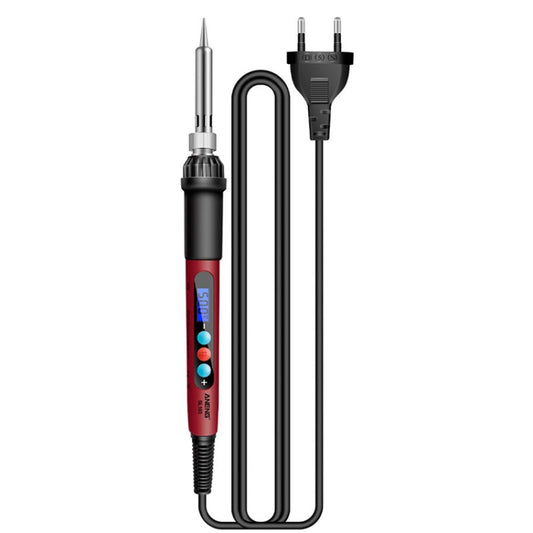 ANENG SL103 17pcs/set Intelligent Digital Display Temperature Adjustment Household Constant Temperature Soldering Iron Set 60W Internal Heat Welding Tool Kit(EU Plug) - Electric Soldering Iron by ANENG | Online Shopping UK | buy2fix
