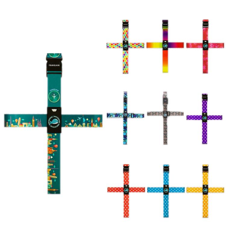 Cross Luggage Strap Without Combination Lock(Romantic Cherry Blossom) - Tapes & Ropes by buy2fix | Online Shopping UK | buy2fix