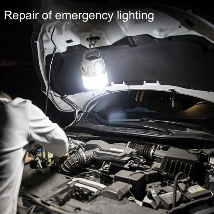 C51 Multifunctional Solar Camping Light Zoomable Waterproof Tent Light(Green) by buy2fix