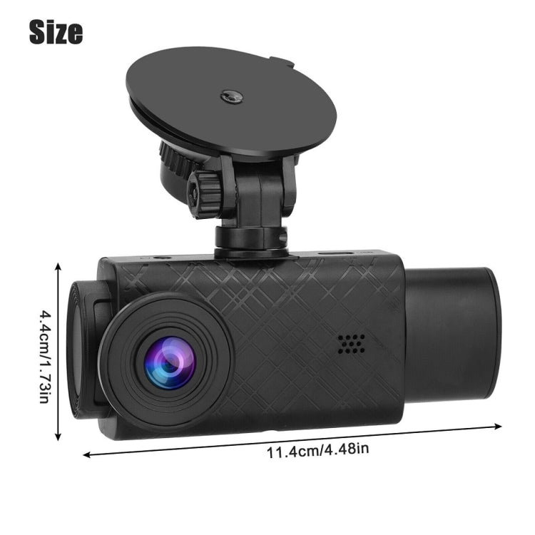 2 Inch Screen 3-Record 1080P Driving Recorder - Car DVRs by buy2fix | Online Shopping UK | buy2fix