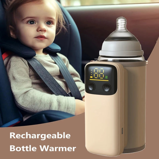 18W Fast Charging Baby Bottle Warmer With Digital Display, Spec: Standard Version by buy2fix