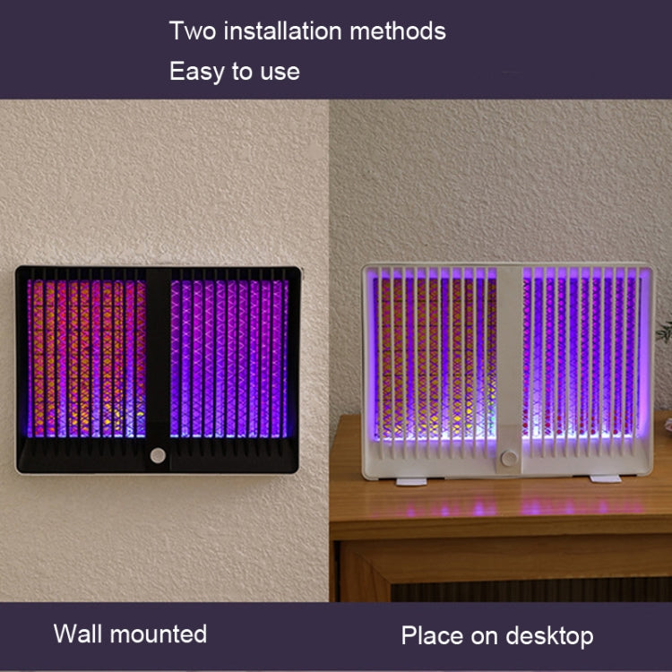 Mosquito Killer Lamp Household Fly Catchers, Style: Charge and Plug Dual-Use Black by buy2fix
