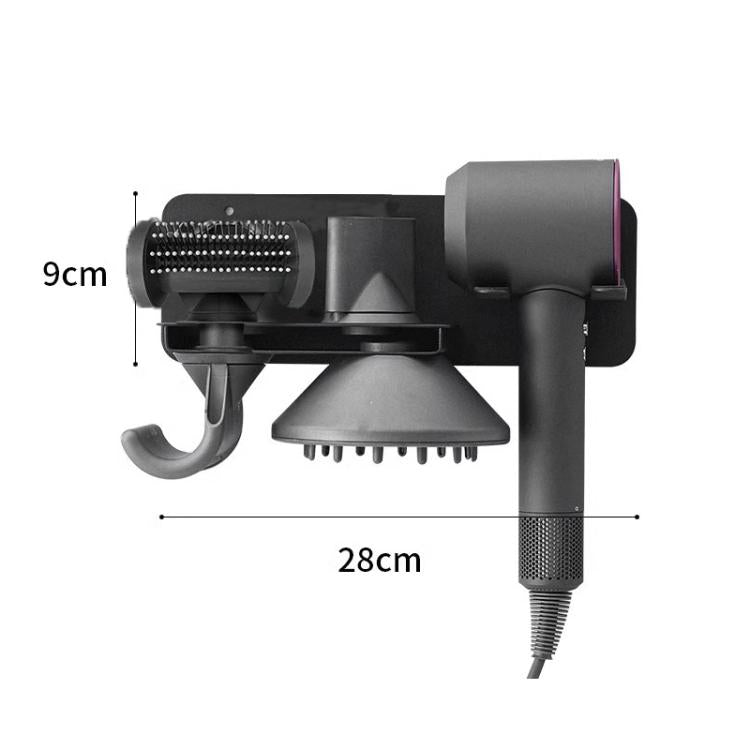 For Dyson Hair Dryer Holder Bathroom Wall-mounted Storage Rack Upgraded Model by buy2fix