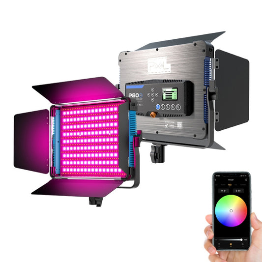 Pixel P80 60W 2600-10000K 542 LEDs Photography Fill Light Support Mobile APP Remote Control,AU Plug by Pixel