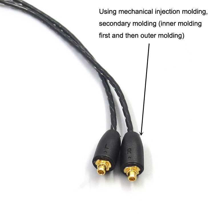 1.2m For Shure MMCX / SE215 / SE535 / SE846 / UE900 Volume Adjustment Headphone Cable(Red) - Headset Accessories by buy2fix | Online Shopping UK | buy2fix