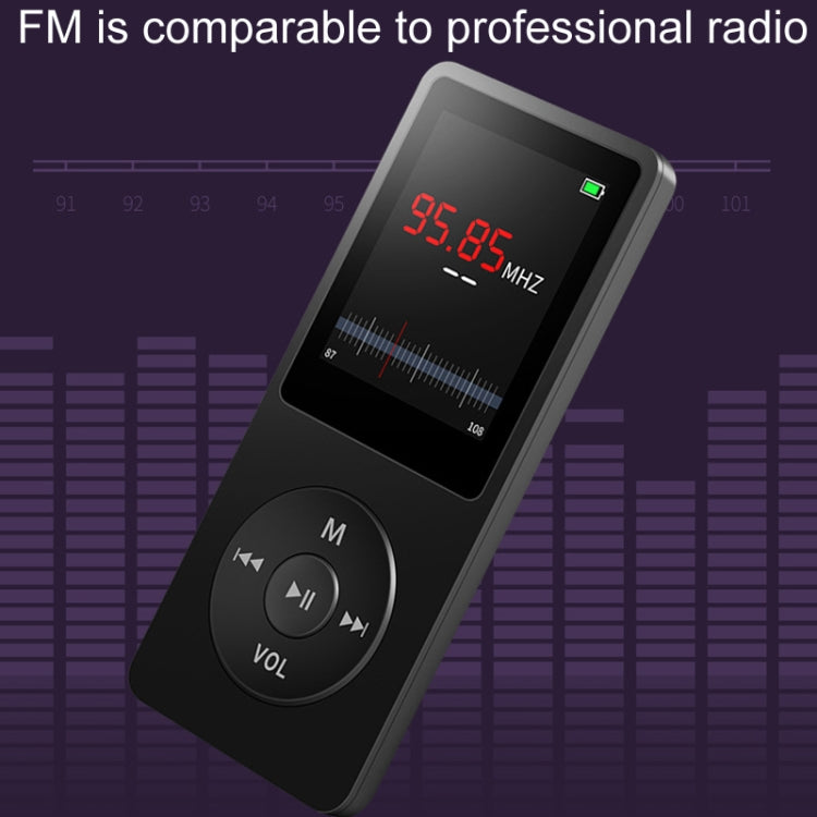 Bluetooth MP3/MP4 Student Walkman Music Player E-Book Playback With 8GB Memory Card - MP3 Player by buy2fix | Online Shopping UK | buy2fix