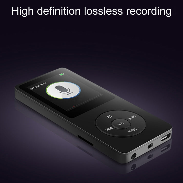 Bluetooth MP3/MP4 Student Walkman Music Player E-Book Playback With 8GB Memory Card - MP3 Player by buy2fix | Online Shopping UK | buy2fix